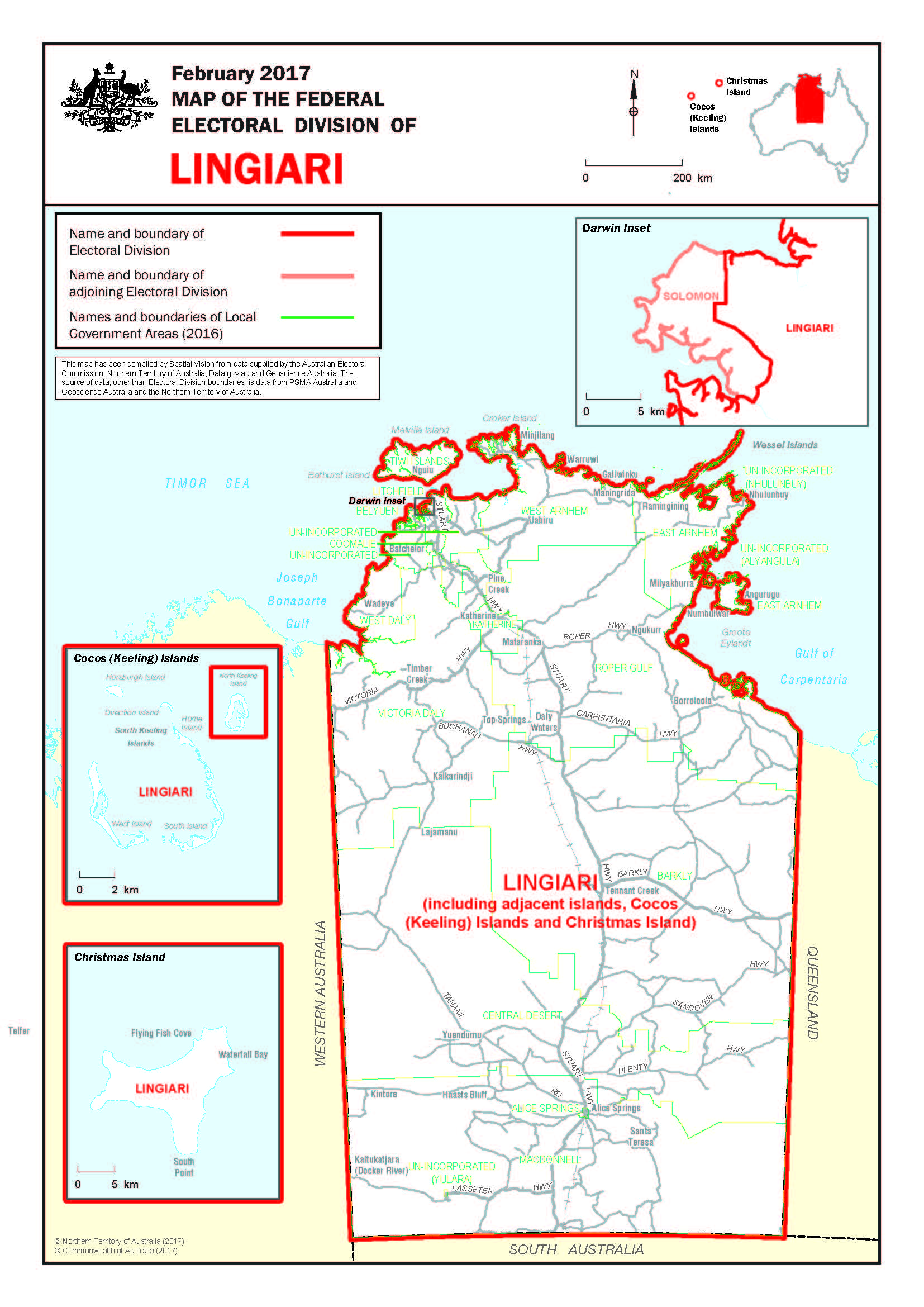 Lingiari Electorate